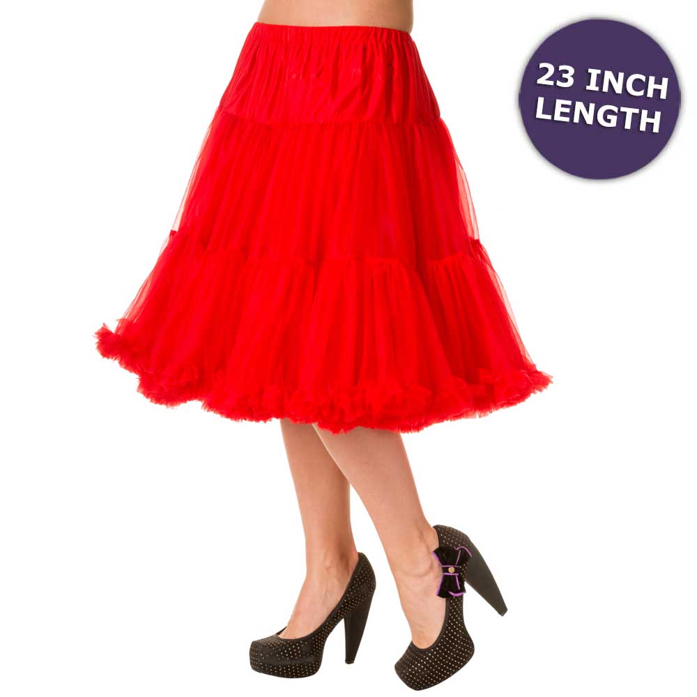 Banned - Starlite Petticoat - Vintage - Rood
